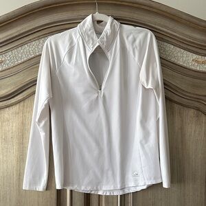 Adidas Women's White Long Sleeve Top